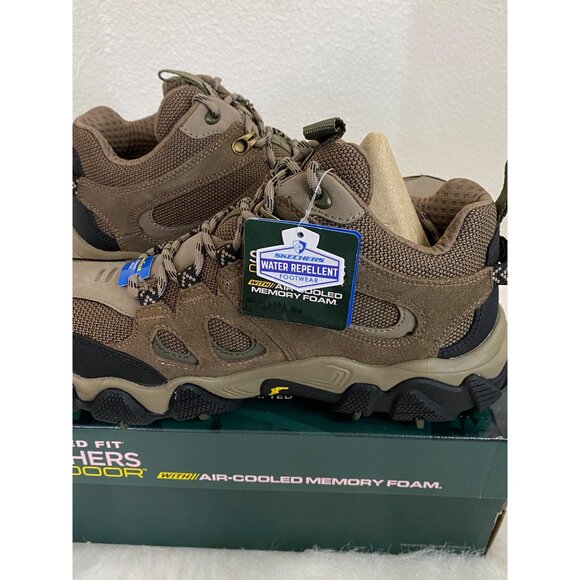 Skechers Mens 9.5 Xanner-Ridge Outdoor Hiking Boots Air-Cooled Memory Foam - Picture 10 of 11